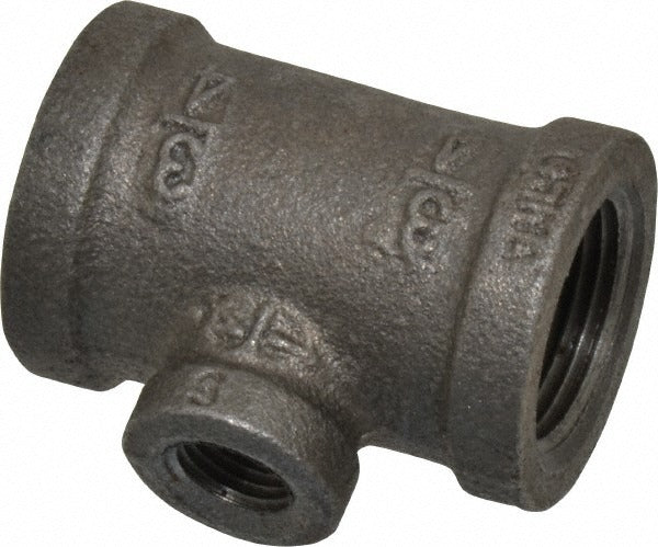 B&K MUELLER Bk Mueller 520-444HC Black Reducer Tee 3/4x1/4 Threaded