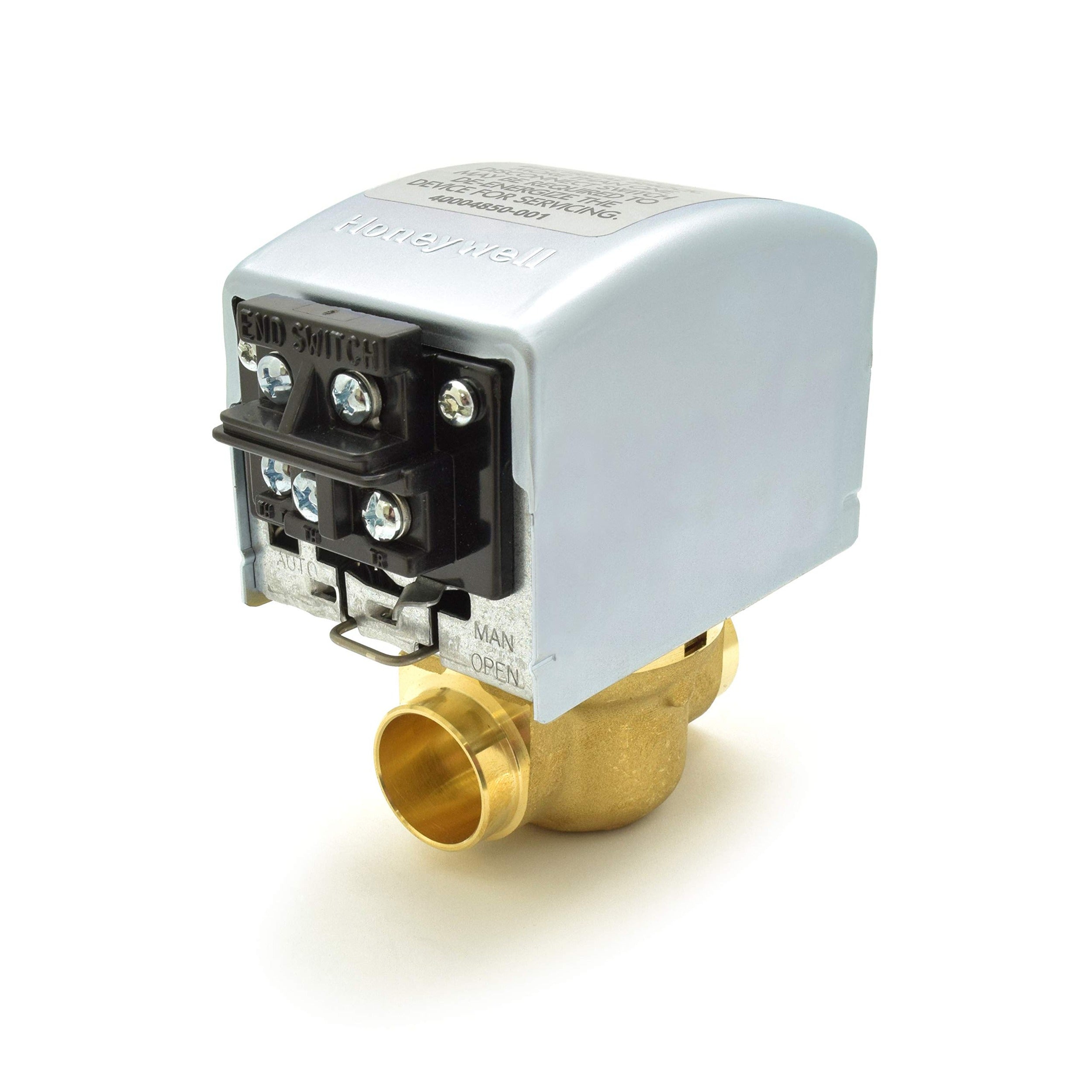HEATINGVARIOUSMFG-GENERIC Honeywell V8043F5036 Motorized Zone Valve 3/4 in Sweat