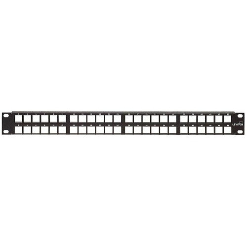 LEVITON Leviton Telcom 49255-V48 48-port 1U Cat6 Patch Panel