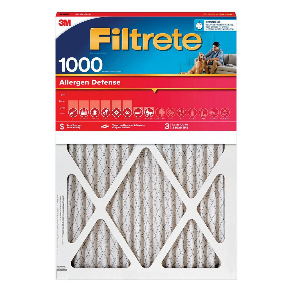 3M 3M 7100204092 Pleated Air Filter 16x25x2 Merv 11