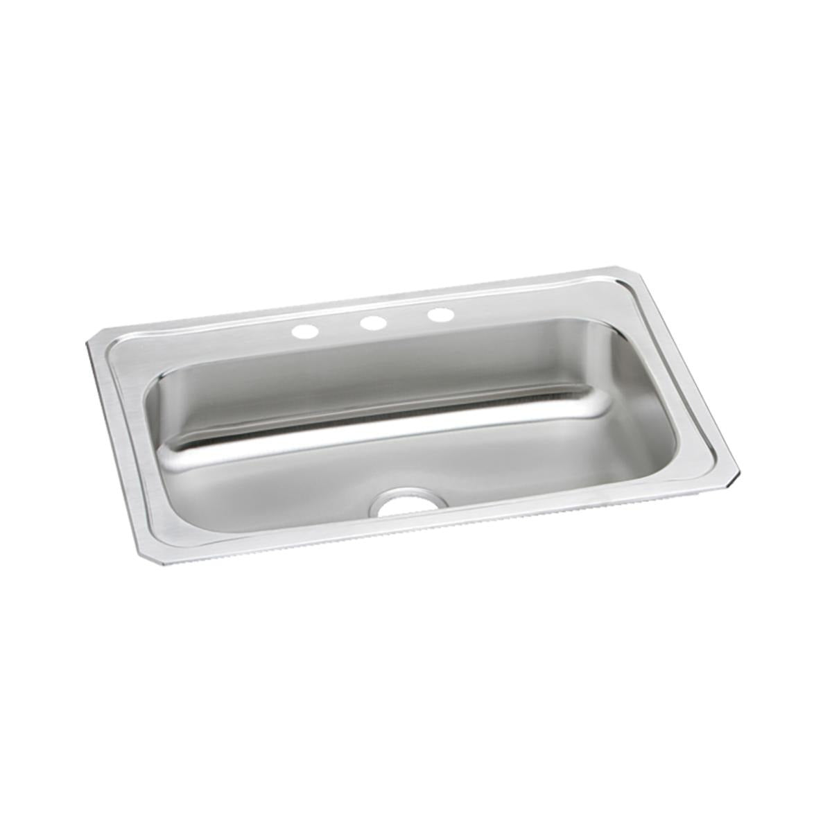 BSC PREFERRED Bsc Preferred CRS33223 Drop-in Kitchen Sink 33x22 Single Bowl