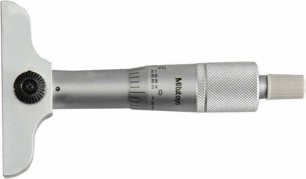 MITUTOYO Mitutoyo 128-105 Mechanical Depth Micrometer 1 Inch