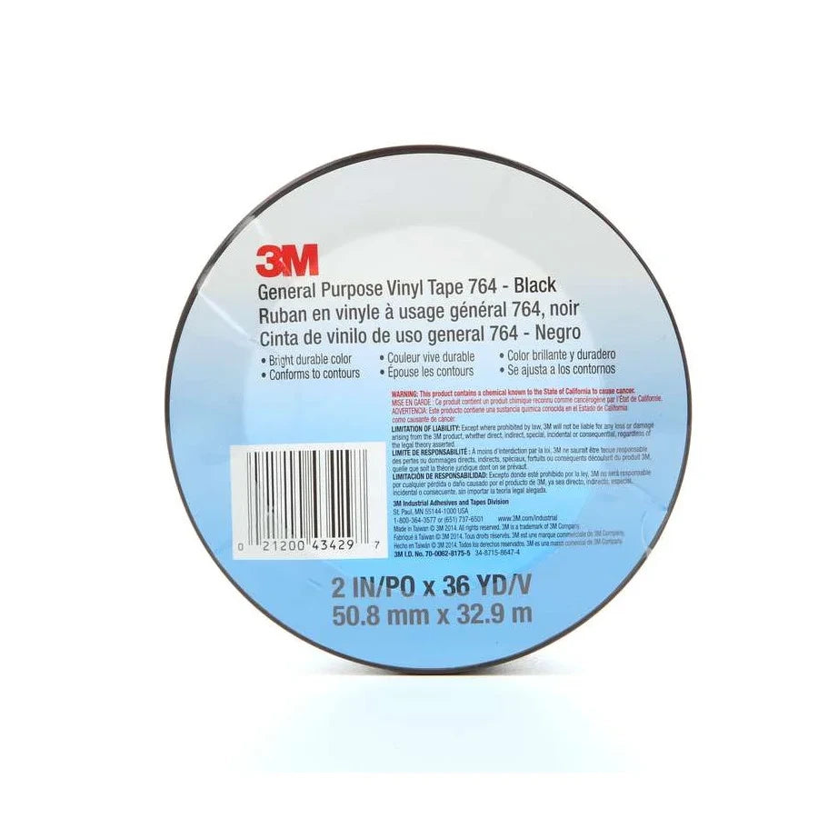 3M 3M 7000028962 General Purpose Vinyl Tape 764 2 in x 36 yd (24 per case)