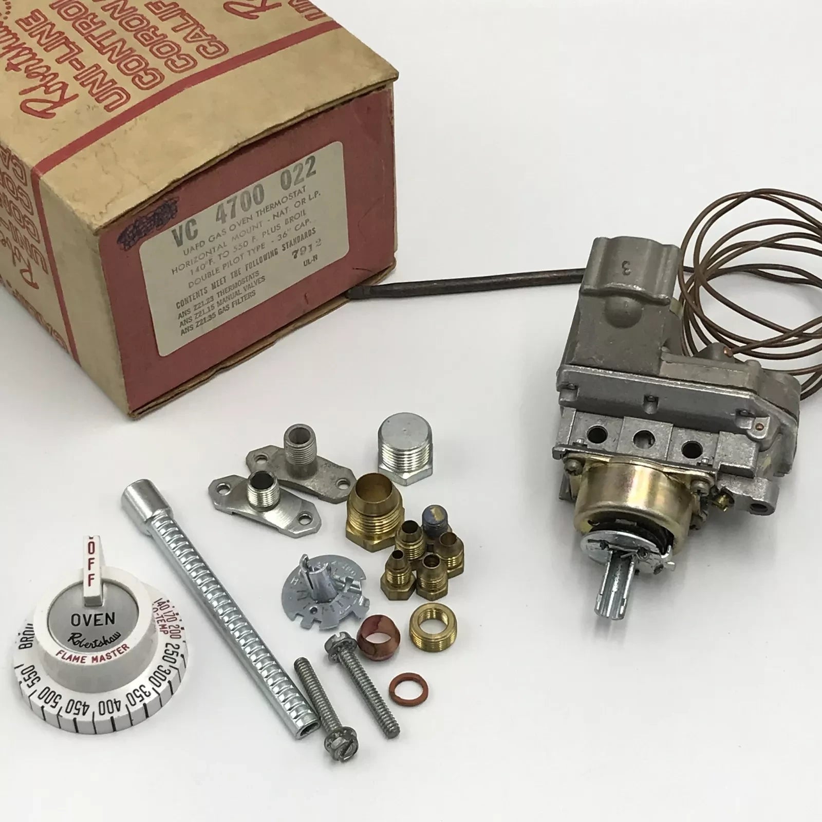 ROBERTSHAW ROBERTSHAW 4700-022 Gas Oven Thermostat