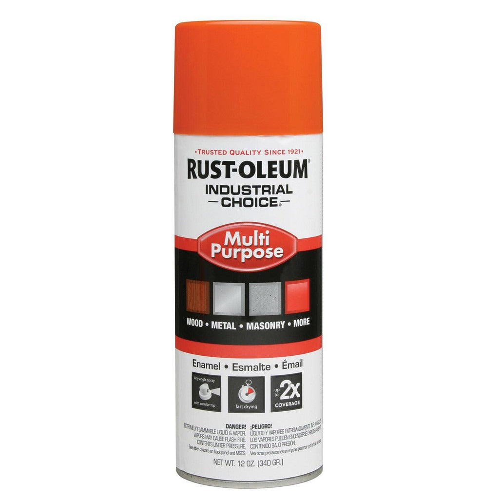 RUST-OLEUM Rust-oleum 1653830V Enamel Spray Paint Safety Orange Gloss