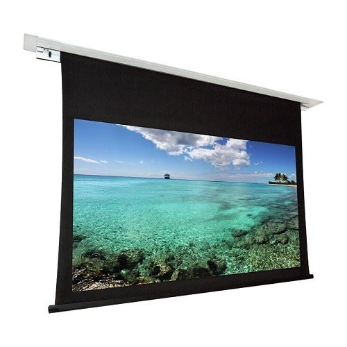 DRAGONFLY Dragonfly DFRM-NTT-110-MW Motorized Screen 110 in Matte White