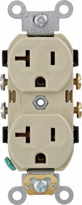 LEVITON Leviton R51-CBR20-00I 20A Duplex Outlet Receptacle