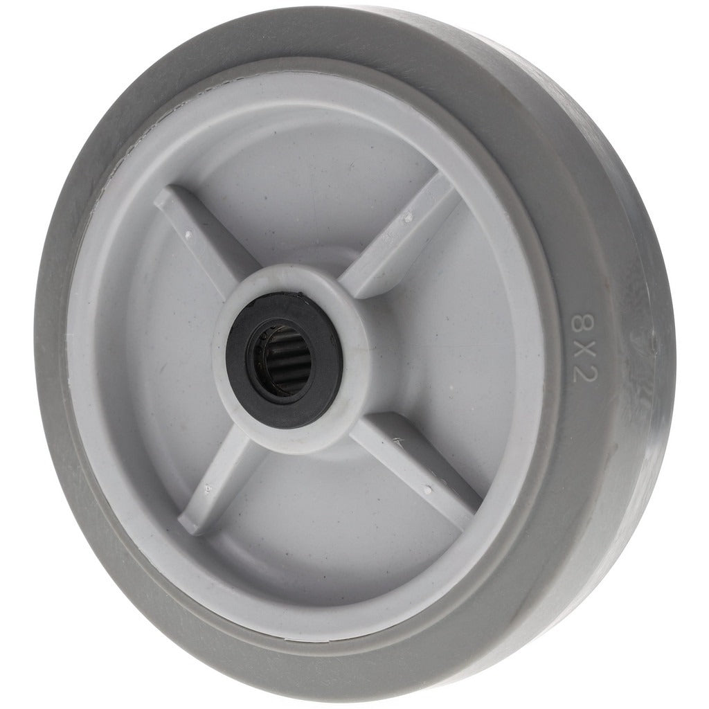 VALUE COLLECTION Value Collection VWH8X2TPRR Solid Rubber Caster Wheel