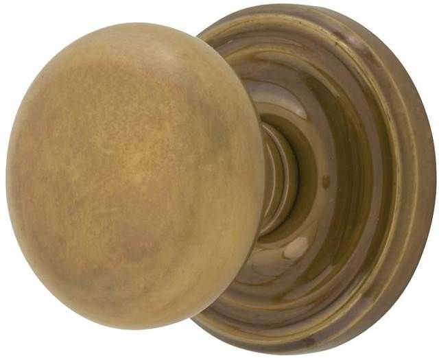 EMTEK Emtek 8100PUS7 Providence Passage Knob French Antique Brass