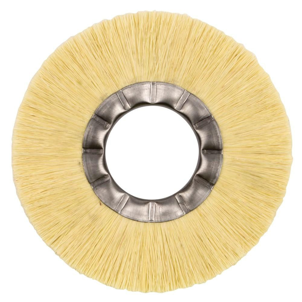 WEILER Weiler 20180 6 Inch Tampico Wheel Brush Crimped Wire