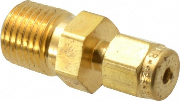 PARKER Parker 2-4 Fbz-b Compression Tube Connector 1/4 in Mnpt