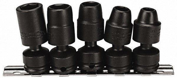 PROTO Proto J72142 Impact Socket Set 5 Pc 3/8 Inch Drive