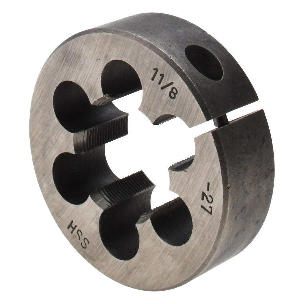 VALUE COLLECTION Value Collection 84046225 Round Die 1-1/8-27 Hss