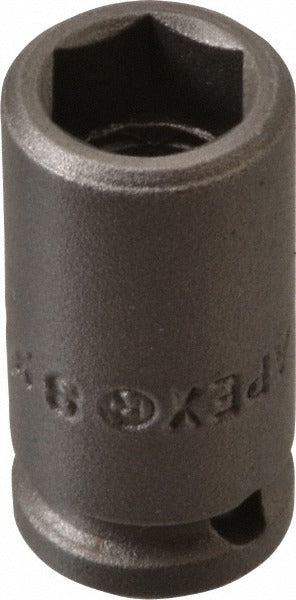 APEX Apex 8MM11 Impact Socket 1/4 in Drive 8mm 6-point