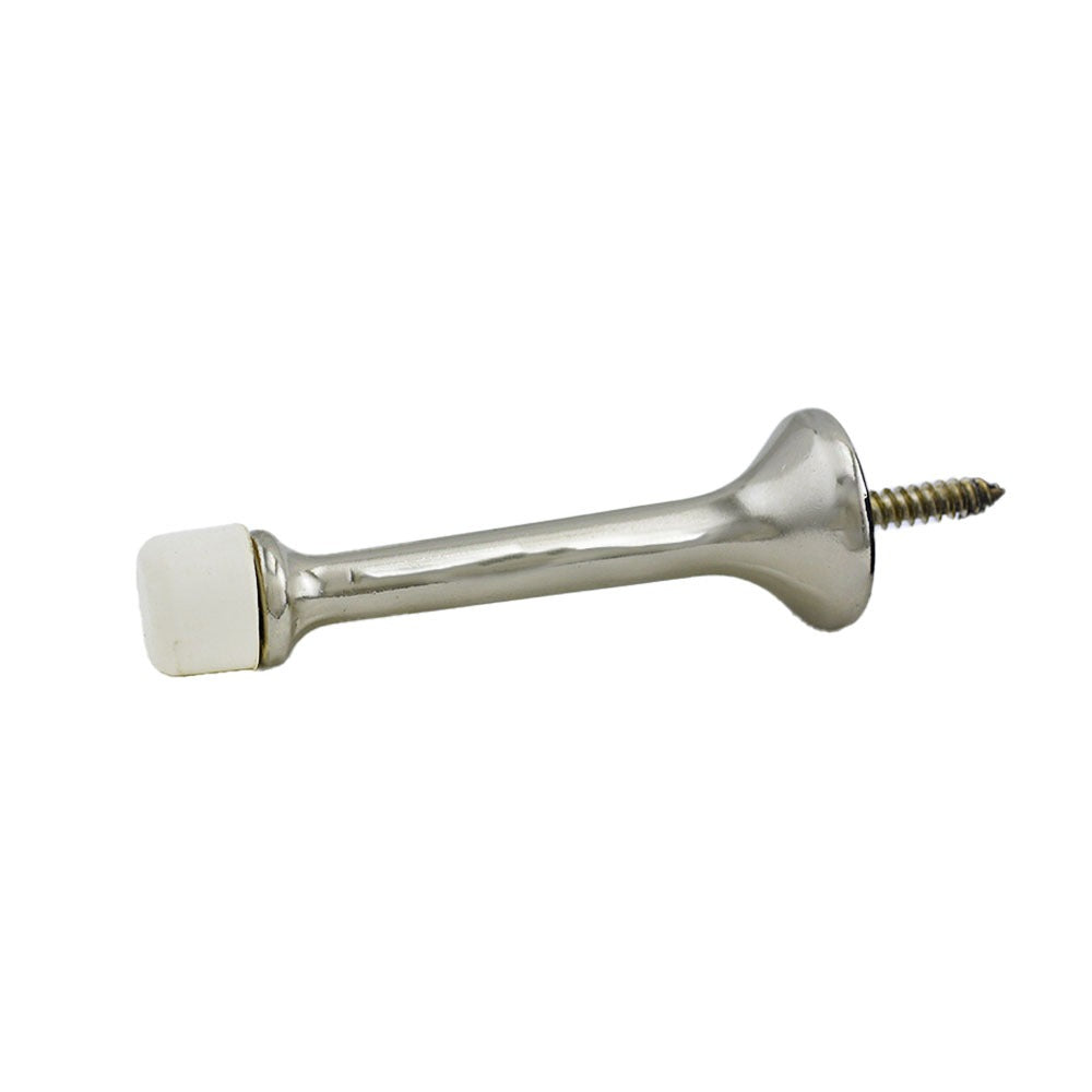 IVES Ives 61A14 Solid Door Stop Bright Nickel Aluminum