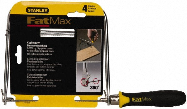 STANLEY Stanley 15-106A Bi-metal Coping Saw 6.375 in Blade