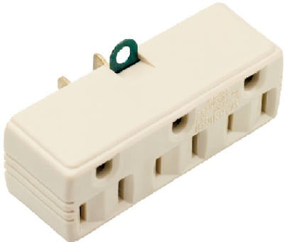 LEGRAND Pass Seymour 1219ICC10 Triple Grounding Adapter 15A 125V