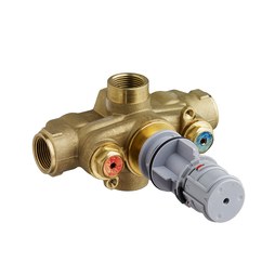 DXV D35000530.191 Rough-In Valve Thermostatic Wall 3/4 Inch NPT Forged Brass