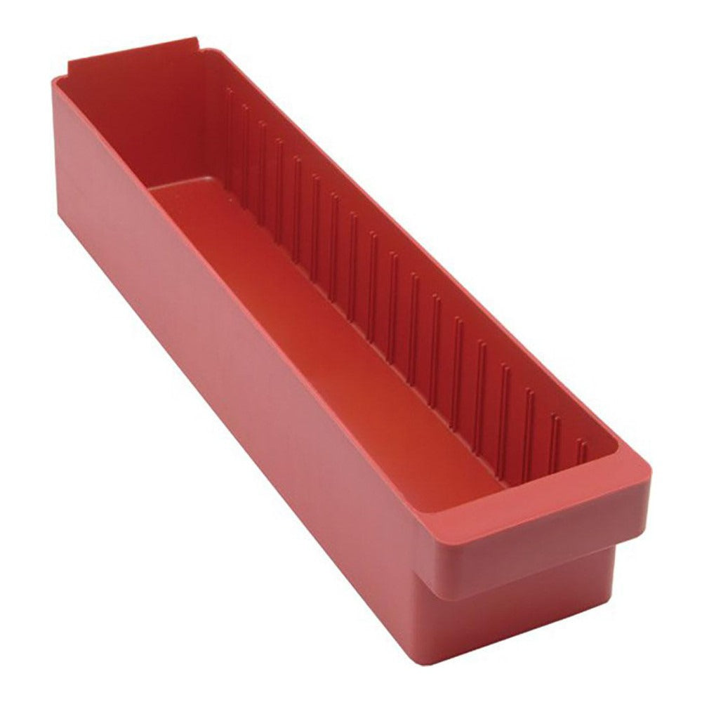 QUANTUM STORAGE SYSTEMS Quantum Storage Systems Qed 603 Red Plastic Drawer Bin