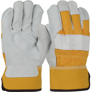 PIP 500Y/XL Yellow Safety X-Large Leather Palm Gloves