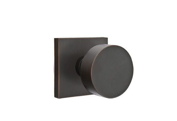 EMTEK Emtek 5050ROUUS10B Round Knob Dummy Pair Oil Rubbed Bronze