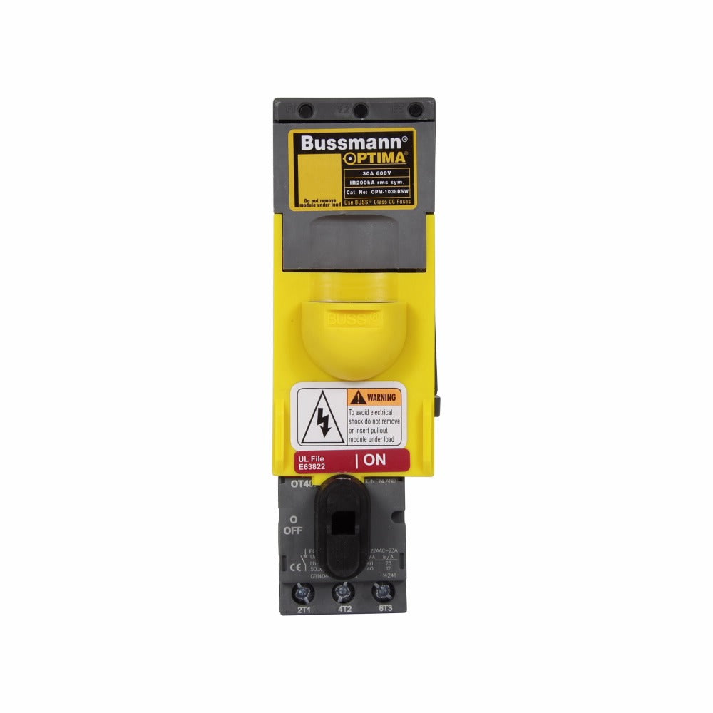 EATON Eaton OPM-1038RSW Optima Bus Module With Switch Overcurrent Protection 30 A (3-Pole)