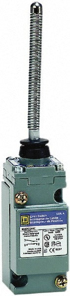 SCHNEIDER ELECTRIC Square D 9007C62KC Limit Switch Dpdt 2NC/2NO Cat Whisker 600V