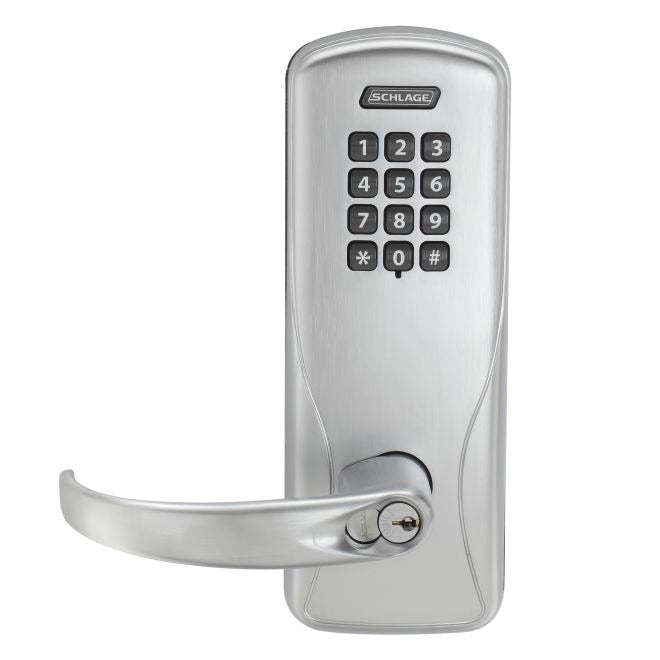 SCHLAGE Schlage Electronics CO100CY70KPSPA626B Cylindrical Keypad Lock