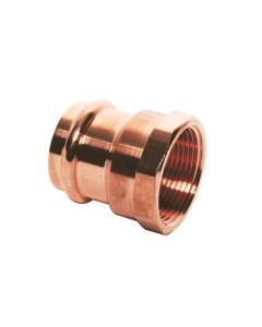 Mueller PF01230 Copper Female Adapter P X FPT, 1/2 X 3/4