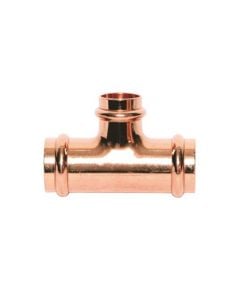 Mueller PF 04092 Copper Tee P x P x P, 1-1/2 X 1-1/4 X 1