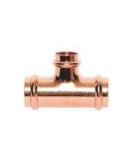 Mueller PF 04092 Copper Tee P x P x P, 1-1/2 X 1-1/4 X 1