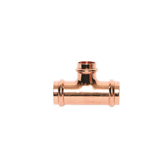 Mueller PF40113 Copper Tee P X P X P, 2'' X 1-1/2'' X 3/4''