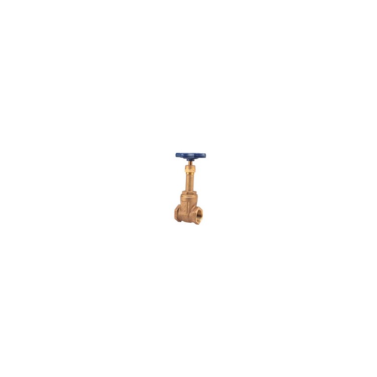 Nibco T111-1 Gate Valve Rising Stem 1 Inch Bronze Class 125 Threaded for MSS SP-80 T-111