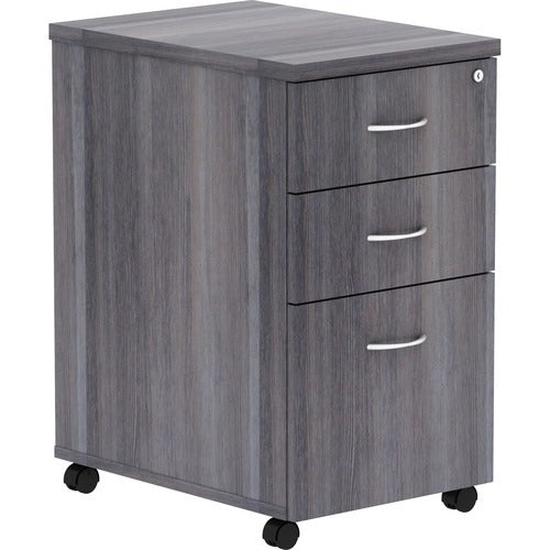 LORELL Lorell LLR69560 Mobile Pedestal Weathered Charcoal