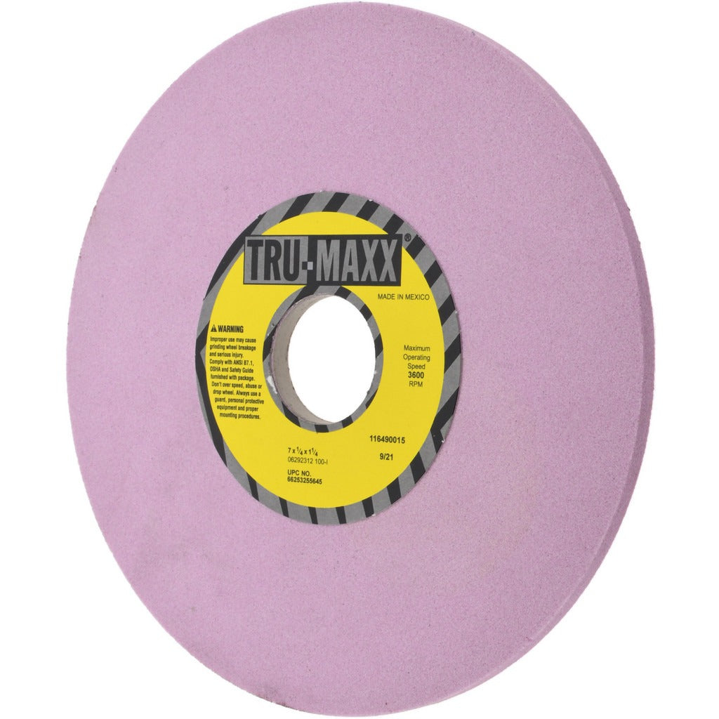 TRU-MAXX Tru-maxx 66253255645 Surface Grinding Wheel 7in 100 Grit