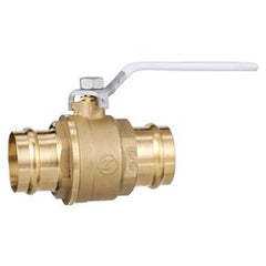 Watts Regulator 2-LFFBV-3-PRESS Ball Valve LFFBV-3C Lead Free Brass 2 Inch Press 2 Piece PTFE Full Port 88005498