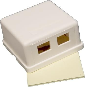 MORRIS PRODUCTS Morris Products 88258 Surface Mount Box 2 Gang (Keystone)