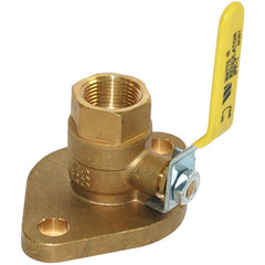 Watts 0068092 Series IPF 1-1/4 in NPT Brass Isolation Pump Flange with Buna-N O-Ring and PTFE Seat