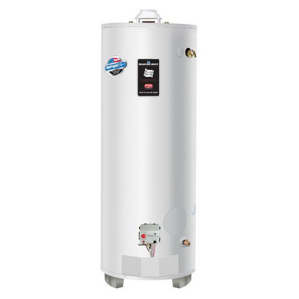 Bradford White RG250H6N FVIR Defender Safety System 48 Gallon 65 MBH Residential Natural Gas Water Heater