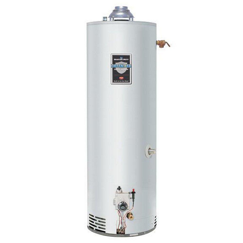 Bradford White RG2MH40T6X FVIR Defender Safety System 40 Gal Tall 34 MBH Residential Propane Water Heater