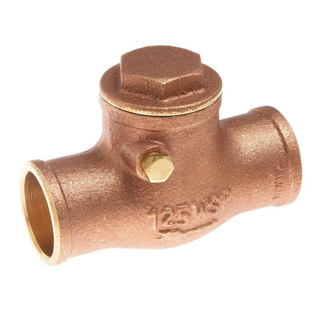 Watts 0123504 Series LFWCV 3/4 Sweat Brass Check Valve