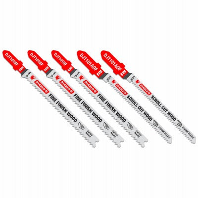 DIABLO Freud DJT505 Bi-metal T-shank Jig Saw Blade Set 5 Piece