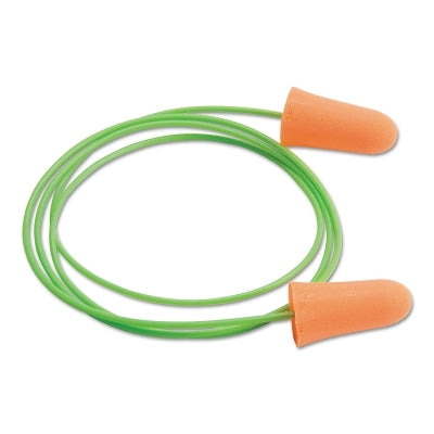 Moldex 6840 Mellows Foam Ear Plugs Polyurethane Bright Orange Corded