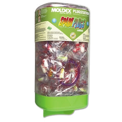 Moldex 6880 PlugStation Earplug Dispenser Disposable Plastic Bottle Foam Earplugs Assorted Color Swirls/Streaks SparkPlugs