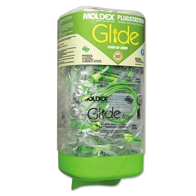 Moldex 6883 PlugStation Earplug Dispenser Disposable Plastic Bottle Foam Earplugs Green Glide Twist-In