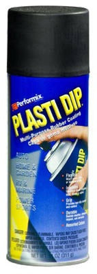 PLASTI DIP Plasti Dip 11203-6 Black Rubber Coating 11 Oz