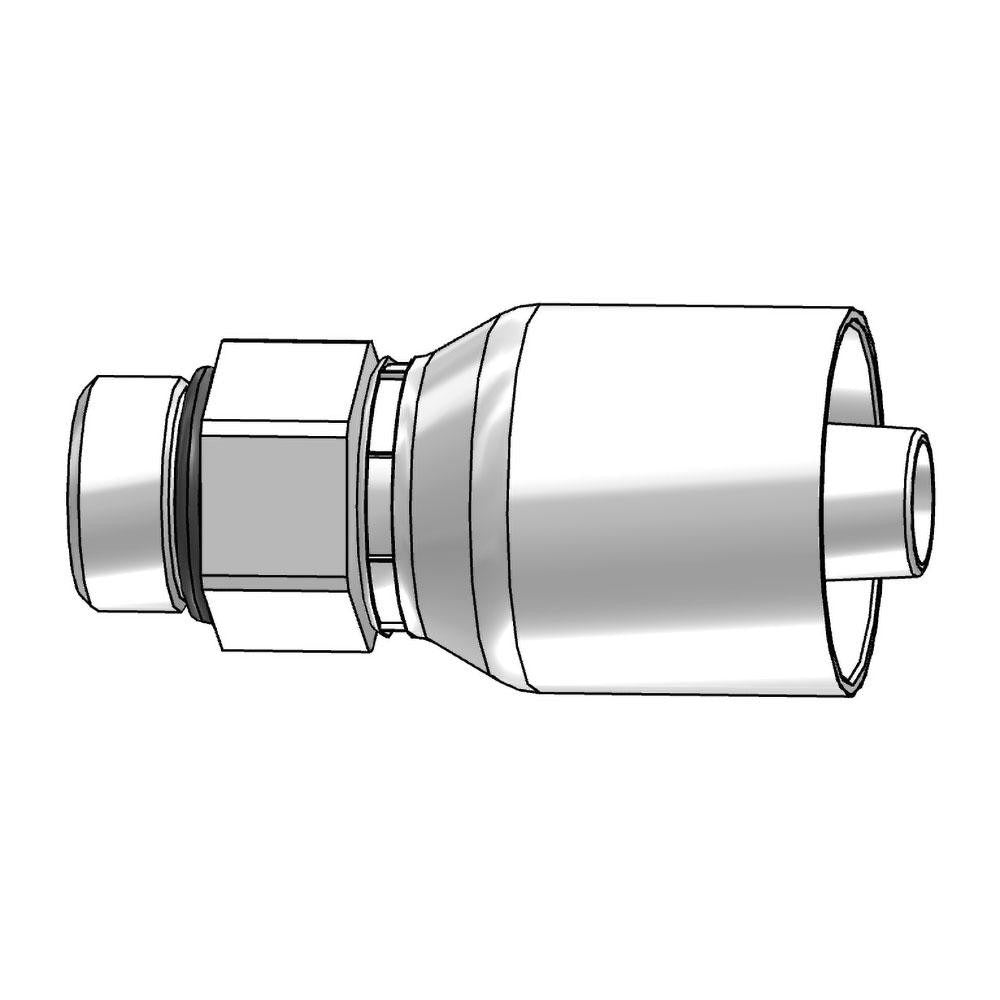 PARKER Parker 10543-8-8 Hydraulic Hose Male Rigid Fitting