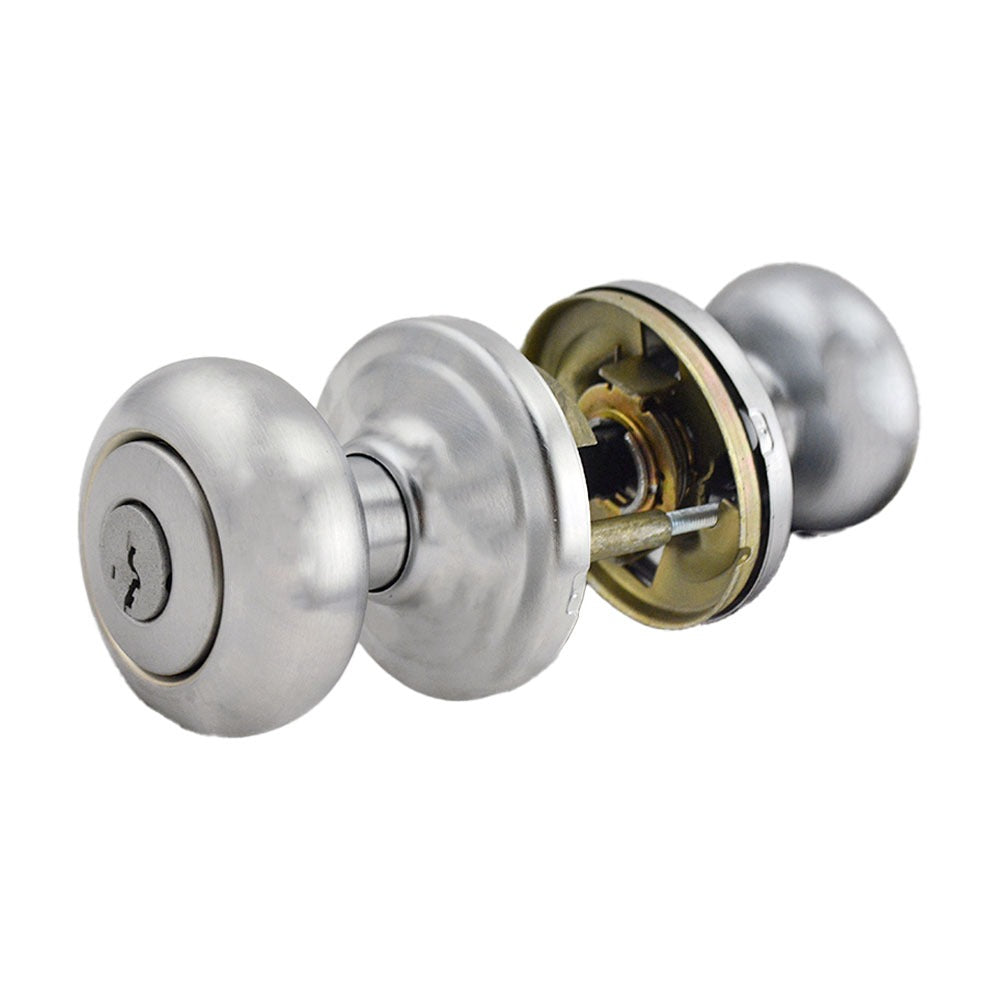 KWIKSET Kwikset 750H-26DS Hancock Storeroom Knob Lock Satin Chrome