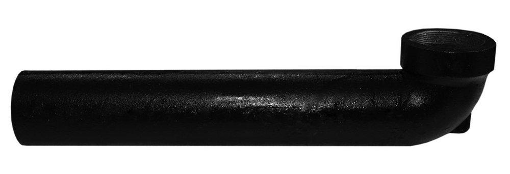 Tyler Pipe 025504 2-253 Series 4 in Plain End Cast Iron Bend