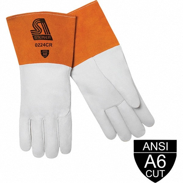 STEINER Steiner 0224CR-2X Tig Welding Gloves 2XL Goatskin